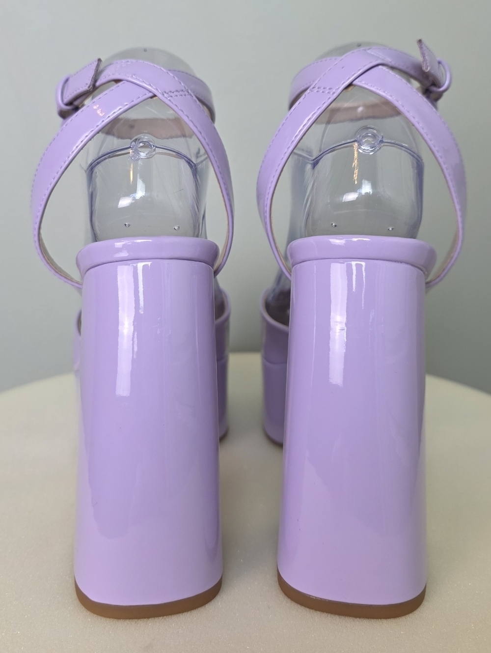 BP. Danni Platform Pump Square Toe, Lilac Purple – Size 7.5M - Great Condition! - Picture 12 of 16